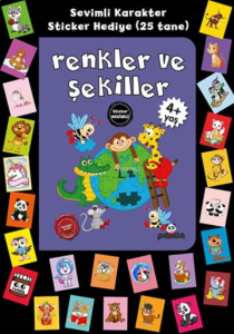 4 Yaş Renkler Ve Şekiller Stickerli