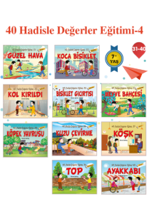 40 Hadisle Değerler Eğitimi(31-40 Kitap)
