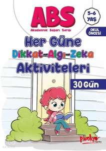 5 - 6 Yaş ABS - Her Güne Dikkat Algı Zeka Aktiviteleri 30 Gün