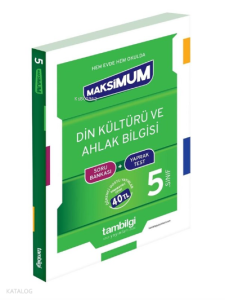 5. Sınıf Din Kültürü Ve Ahlak Bilgisi Soru Bankası + Yaprak Test Tambilgi Yayınları