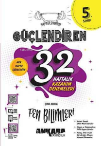 5. Sınıf Güçlendiren 32 Haftalık Fen Bilimleri Kazanım Denemeleri