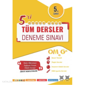 5. SINIF MOTİVASYON TÜM DERSLER 5 Lİ KAMP DENEMESİ