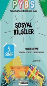 5. Sınıf Parasız Yatılılık ve Bursluluk Sınavı Sosyal Bilgiler 10 Deneme; 5 Sarmal Deneme, 5 Genel Deneme