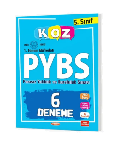 5. Sınıf PYBS 6 Deneme