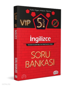 5. Sınıf Vip İngilizce Soru Bankası