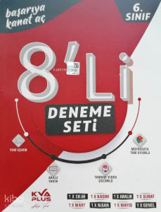 6.Sınıf 8'li Deneme Seti Kırmızı Seri