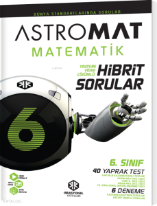 6. Sınıf Astromat Matematik Hibrit Soru Bankası