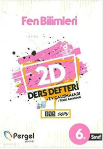 6. Sınıf Fen Bilimleri 2D Ders Defteri Ev Çalışmaları