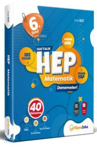 6. Sınıf HEP Matematik Haftalık Deneme Föyleri