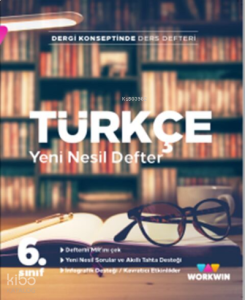 6. Sınıf Türkçe Yeni Nesil Defter Workwin Yayınları