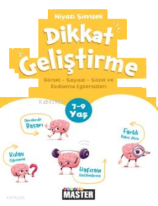 7-9 Yaş Junior Master Dikkat Geliştirme Egzersizleri