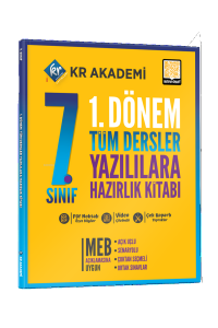7. Sınıf 1. Dönem Tüm Dersler Yazılılara Hazırlık Kitabı