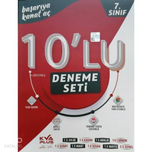 7. Sınıf 10 lu Deneme Seti