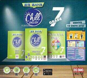 7. Sınıf Chill English Practice Book+Fantastic Four+Quiz Book+Ünite Afişleri