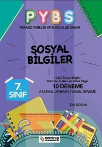 7. Sınıf PYBS Sosyal Bilgiler 10 Deneme; 5 Sarmal Deneme - 5 Genel Deneme