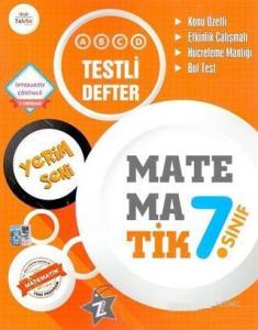 7.Sınıf Yerim Seni Matematik Testli Defter