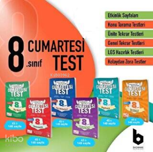 8.Sınıf Cumartesitest Seti (6 Kitap) /Basamak