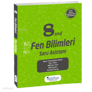 8.Sınıf Fen Bilgisi Soru Asistanı Asistan Yayınları