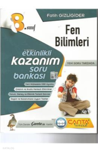 8. Sınıf Fen Bilimleri Etkinlikli Kazanım Soru Bankası (2018-2019)