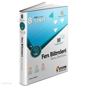 8. Sınıf Fen Bilimleri Üç Adım Soru Bankası