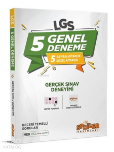 8.Sınıf LGS 5 Genel Deneme