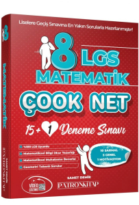 8. Sınıf LGS Çook Net Matematik 16'lı Sarmal Deneme Sınavı