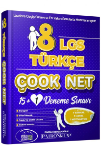 8. Sınıf LGS Çook Net Türkçe 16'lı Sarmal Deneme Sınavı
