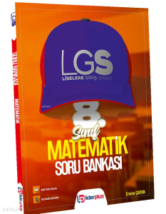 8.Sınıf LGS Matematik Soru Bankası Lider Plus Yayınları