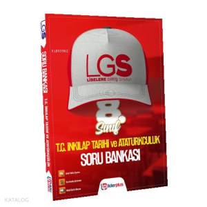 8.Sınıf LGS T.C İnkilap Tarihi ve Atatürkçülük Soru Bankası Lider Plus Yayınları