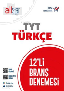 8.Sınıf LGS Türkçe Paket Deneme 12'li