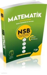 8.Sınıf Matematik Nsb Nige Hafta Hafta Soru Bankası
