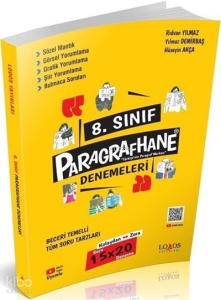 8. Sınıf Paragrafhane Denemeleri Lodos Yayınları