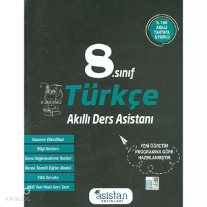 8.Sınıf Türkçe Akıllı Ders Asistanı Asistan Yayınları
