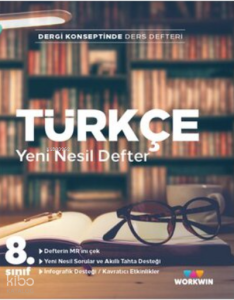 8. Sınıf Türkçe Yeni Nesil Defter Workwin Yayınları