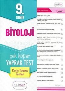 9. Sınıf Biyoloji Konu Tarama Yaprak Testleri