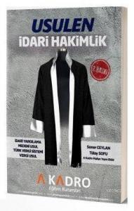 A Kadro - Usulen İdari Hakimlik Konu Anlatımlı