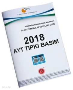A Yayınları Ayt 2018 Çıkmış Sorular -2021