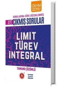 A Yayınları AYT Limit Türev İntegral Tamamı Çözümlü Konularına Göre Çıkmış Sorular A