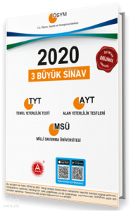 A Yayınları Tyt Ayt Msü Tıpkı Basım Seti -2021