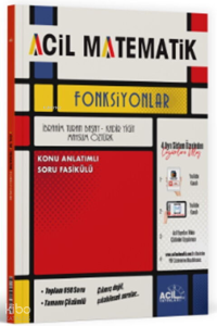 Acil Yayınları TYT Matematik Acil Fonksiyonlar