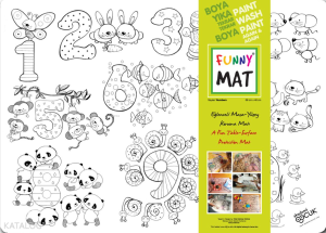 Akademi Çocuk Funny Mat - Sayılar