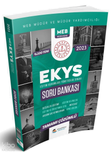 Akademi Denizi 2023 EKYS MEB Müdür ve Müdür Yardımcılığı Soru Bankası