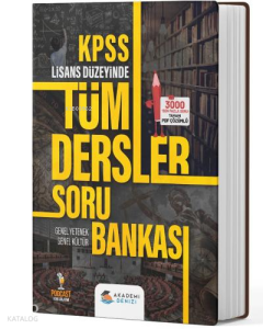Akademi Denizi KPSS Genel Yetenek Genel Kültür Tüm Dersler Soru Bankası