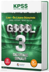 Akademi Denizi KPSS GY GK Lise Önlisans Goool 3 Deneme