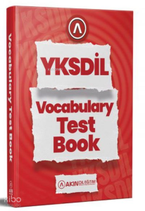 Akın Dil Eğitim  YKSDİL Vocabulary Test Book