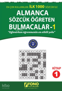 Almanca Sözcük Öğreten Bulmacalar 1