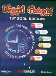 Alpin Yayınları Değerli Paragraf TYT Soru Bankası