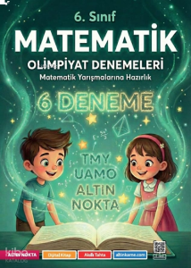Altın Nokta 6. Sınıf Matematik Olimpiyat Denemeleri 6 Deneme