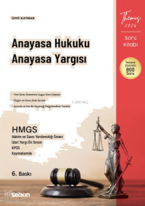 Anayasa Hukuku - Anayasa Yargısı Soru Kitabı