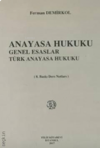 Anayasa Hukuku I - II Ders Notları